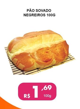 Pão Sovado Negreiros 100g
