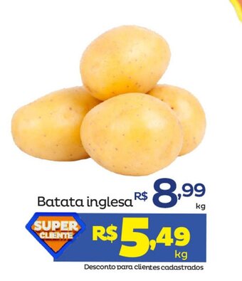 Super Lagoa Batata Inglesa 1kg oferta