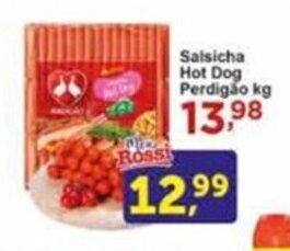 Rossi Supermercado Salsicha Hot Dog Perdigao 1kg oferta