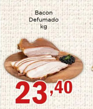 Supermercados Mundial Bacon Defumado 1kg oferta