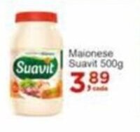 Rossi Supermercado Maionese Suavit 500g oferta