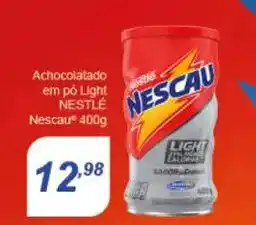 Supermercados Mundial Achocolatado em pó Light Nestlé Nescau 400g oferta