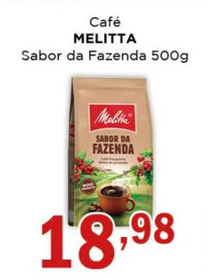 Supermercados Mundial Café Melitta 500g oferta