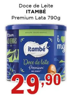Supermercados Mundial Doce de Leite Itambé 790g oferta