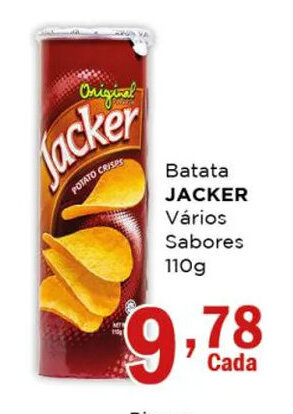 Supermercados Mundial Batata Jacker 110g oferta