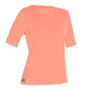 Decathlon Camiseta feminina com proteção solar uv50+ oferta