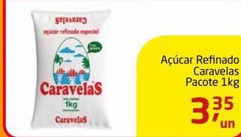 Tenda Atacado Açúcar caravelas 1kg oferta