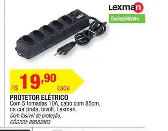 Protetor Elétrico Lexman
