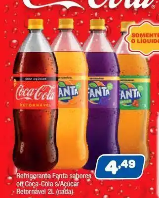 Costazul Supermercados Refrigerante fanta ou coca-cola 2l oferta