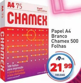 Tonin Superatacado Papel a4 branco chamex 500 folhas oferta