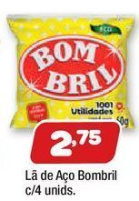 Costazul Supermercados La de aço bombril 4un oferta