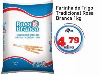 Tonin Superatacado Farinha de trigo tradicional rosa branca 1kg oferta