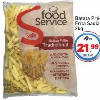 Tonin Superatacado Batata pré frita sadia 2kg oferta