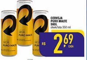 Mercantil Rodrigues Cerveja skol 350ml oferta