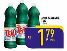 Água sanitária teiú 1l