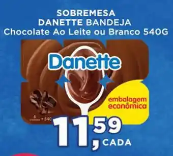 Supermercados Mundial Sobremesa Danette 540g oferta