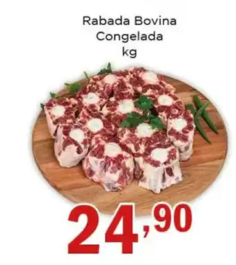 Supermercados Mundial Rabada Bovina congelada 1kg oferta