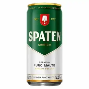 Cerveja spaten puro malte 269ml