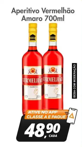 Aperitivo Vermelhao Amaro 700m