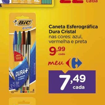 Carrefour Caneta esferográfica oferta