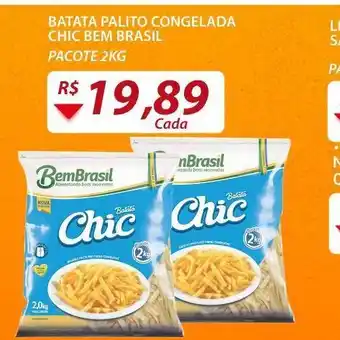 Batata palito congelada