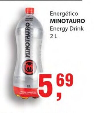 Supermercados Mundial Energetico Minotauro 2L oferta