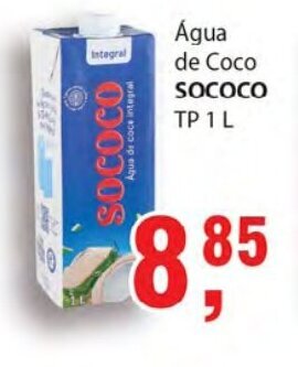 Supermercados Mundial Agua de Coco Sococo 1L oferta