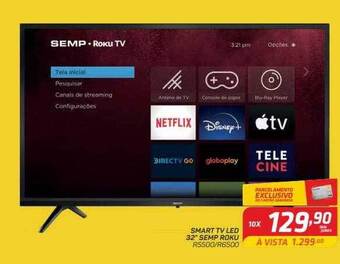 GBarbosa Smart tv led 32 oferta