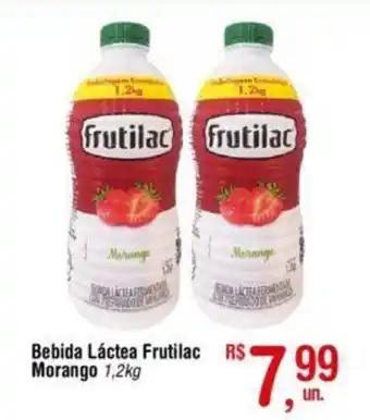 Fort Atacadista Bebida láctea Frutilac Morango 1.2kg oferta