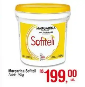Fort Atacadista Margarina Sofiteli 15kg oferta