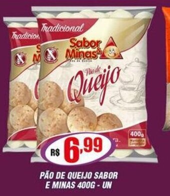 Violeta Supermercados Pão de Queijo Sabor e Minas 400g un oferta