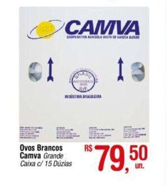 Fort Atacadista Ovos Brancos camva c/ 15 Duizias oferta