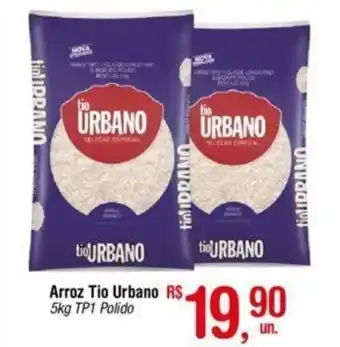 Fort Atacadista Arroz Tio Urbano 5kg oferta