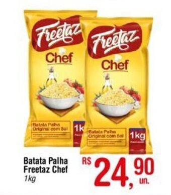 Fort Atacadista Batata palha Freetaz Chef 1kg oferta