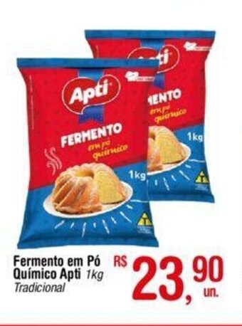 Fort Atacadista Fermento em pó Quimico Apti 1kg oferta
