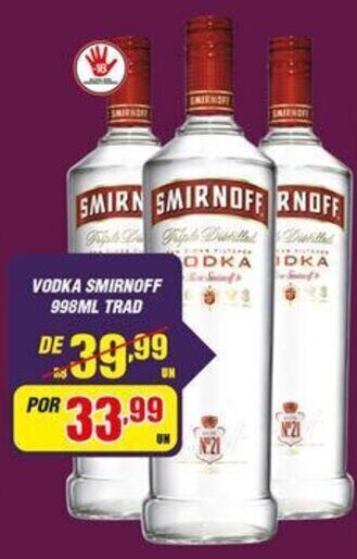 Vodka Smirnoff 998ml trad