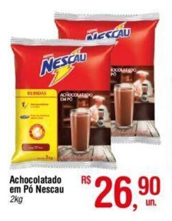 Fort Atacadista Achocolatado em pó Nescau 2kg oferta