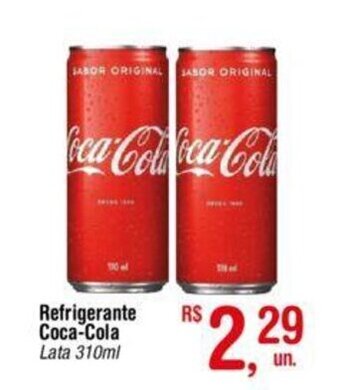 Fort Atacadista Refrigerante Coca Cola 310ml oferta