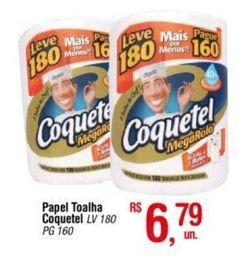 Fort Atacadista Papel Toalha Coquetel Lv180 pg160 oferta