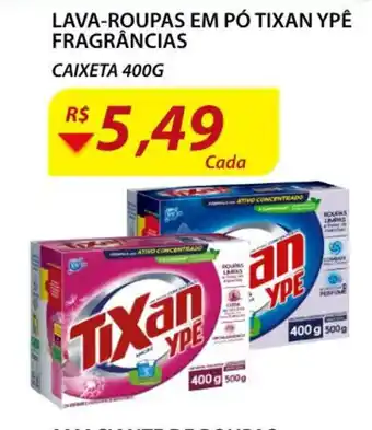 Lava roupas em pó Tixan Ypê Frag. 400g