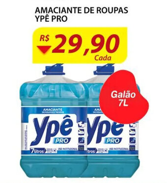 Assaí Atacadista Amaciante de Roupas Ypê Pro 7L oferta