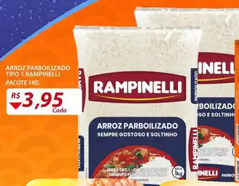 Assaí Atacadista Arroz Parbolizado Tipo 1 Rampinelli 1kg oferta