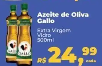 Supermercados Mateus Azeite de Oliva Gallo 500ml oferta