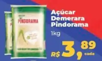 Supermercados Mateus Açúcar Demerara Pindorama 1kg oferta