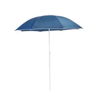 Leroy Merlin Guarda sol aço e poliéster central redondo rema azul 190x180cm naterial oferta