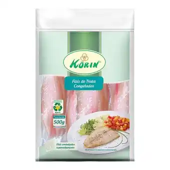 Hortifruti Filé de truta in natura congelado korin 500g oferta