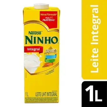 Super Nosso Leite ninho integral 1l oferta