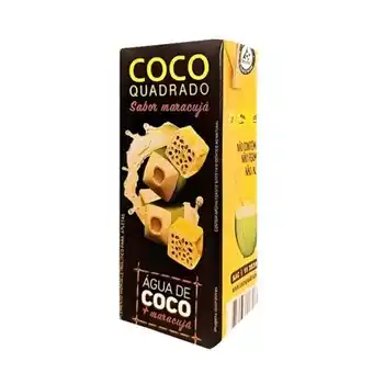 Violeta Supermercados Água de coco sabor maracujá coco quadrado 1l oferta