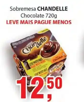 Supermercados Mundial Chandelle Chocolate 720g oferta