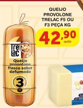 Roldão Queijo provolone trelac oferta